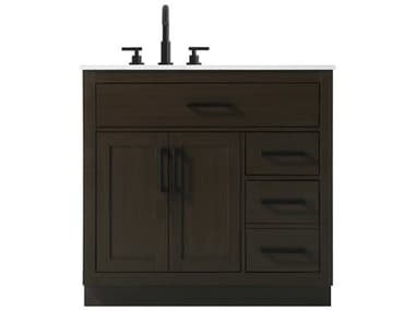 Elegant Lighting Alden Mocha Brown 36" Vanity EGVF29736MMB