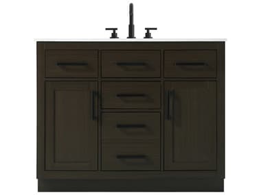 Elegant Lighting Alden Mocha Brown 42" Vanity EGVF29742MMB
