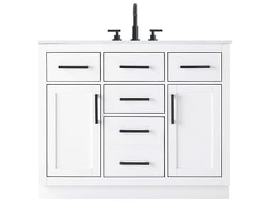 Elegant Lighting Alden White 42" Vanity EGVF29742WH