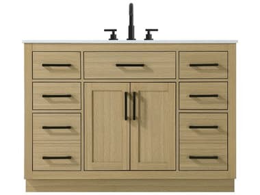 Elegant Lighting Alden Honey Brown 48" Vanity EGVF29748MHB