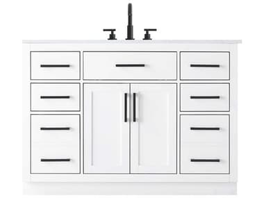 Elegant Lighting Alden White 48" Vanity EGVF29748WH