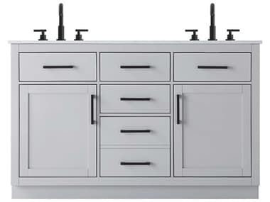 Elegant Lighting Alden Grey 54" Vanity EGVF29754DGR
