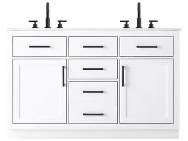 Elegant Lighting Alden White 54" Vanity EGVF29754DWH