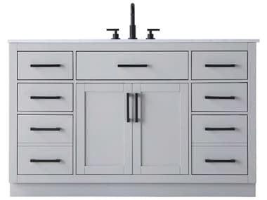 Elegant Lighting Alden Grey 54" Vanity EGVF29754GR