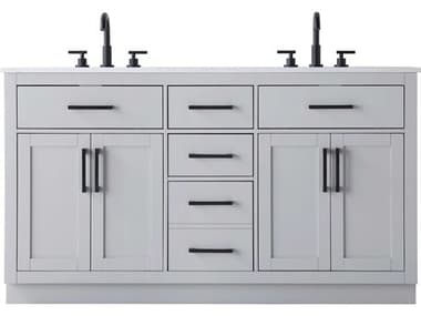 Elegant Lighting Alden Grey 60" Vanity EGVF29760DGR