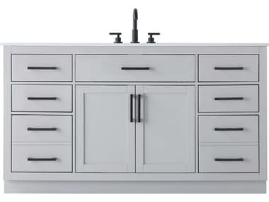 Elegant Lighting Alden Grey 60" Vanity EGVF29760GR