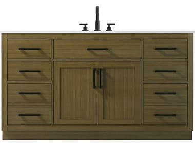 Elegant Lighting Alden Chestnut Brown 60" Vanity EGVF29760MCB