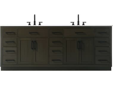 Elegant Lighting Alden Mocha Brown 84" Vanity EGVF29784DMMB
