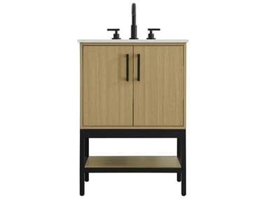 Elegant Lighting Lennox Honey Brown 24" Vanity EGVF60724MHB