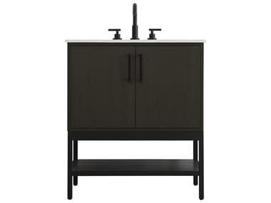Elegant Lighting Lennox Mocha Brown 30" Vanity EGVF60730MMB