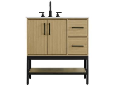 Elegant Lighting Lennox Honey Brown 32" Vanity EGVF60732MHB