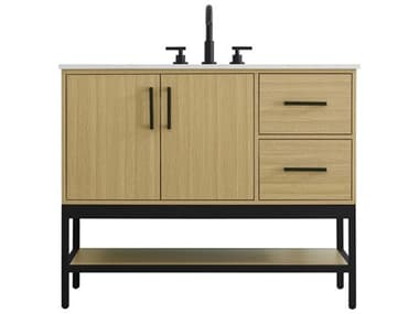 Elegant Lighting Lennox Honey Brown 42" Vanity EGVF60742MHB