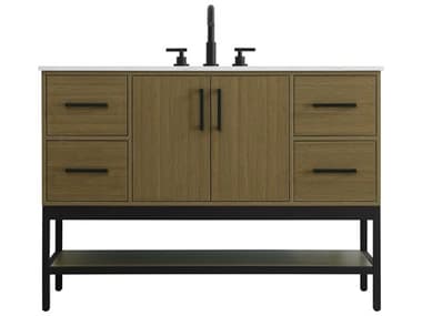 Elegant Lighting Lennox Chestnut Brown 48" Vanity EGVF60748MCB