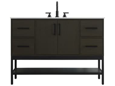 Elegant Lighting Lennox Mocha Brown 48" Vanity EGVF60748MMB