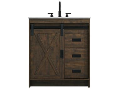 Elegant Lighting Austin Expresso 30" Vanity EGVF90530EX