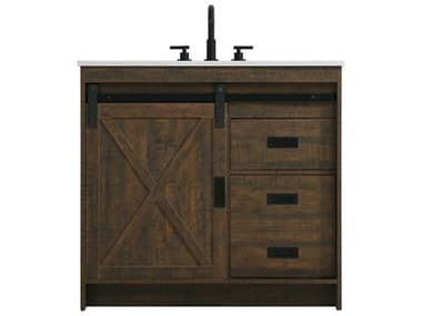 Elegant Lighting Austin Expresso 36" Vanity EGVF90536EX