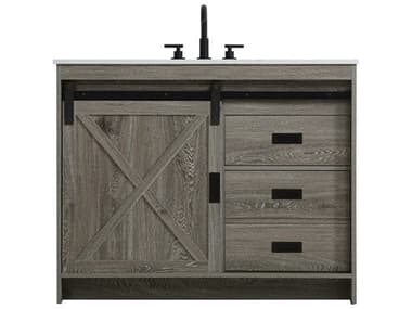 Elegant Lighting Austin Rustic Grey 42" Vanity EGVF90542RG