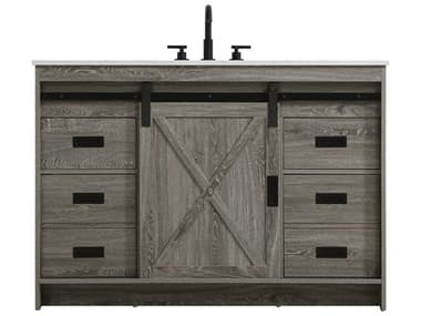 Elegant Lighting Austin Rustic Grey 48" Vanity EGVF90548RG