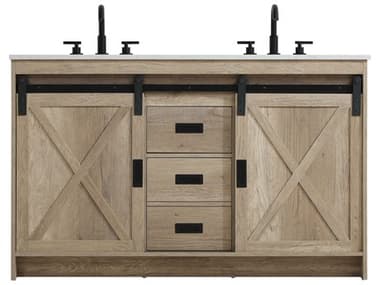 Elegant Lighting Austin Natural Oak 54" Vanity EGVF90554DNT