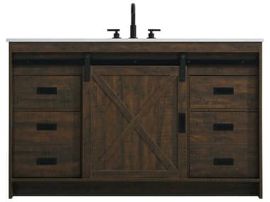 Elegant Lighting Austin Expresso 54" Vanity EGVF90554EX