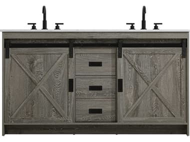 Elegant Lighting Austin Rustic Grey 60" Vanity EGVF90560DRG