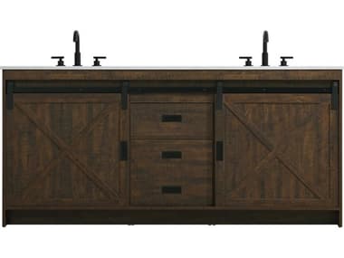 Elegant Lighting Austin Expresso 72" Vanity EGVF90572DEX