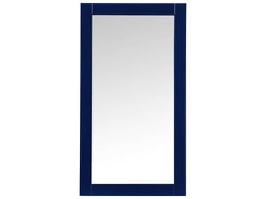 Elegant Lighting Aqua Blue 18''W x 32''H Rectangular Wall Mirror EGVM21832BL