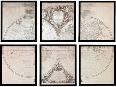 Eichholtz Set of 6 Print Orbis Vetus EIC106905
