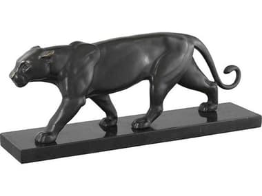 Eichholtz Bronze Patina On Marble Base Panther EIC109572