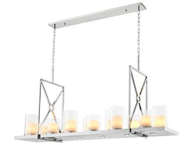 Eichholtz Summit Polished Stainless Steel Chandelier EIC110444UL