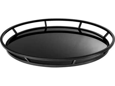 Eichholtz Gaia Black Round Tray EIC110521