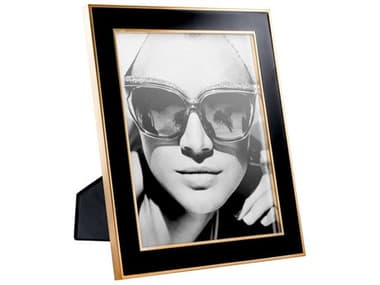 Eichholtz Lantana L Black Rose Gold Set Of Picture Frame EIC110721