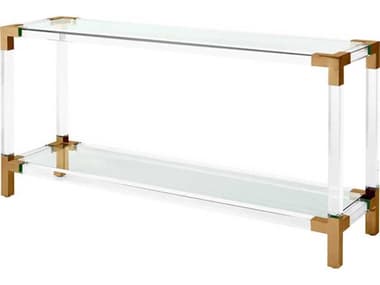 Eichholtz Royalton Brushed Brass Console Table EIC111986