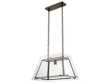 Eichholtz Azure S Bronze Bevelled Glass Chandelier EIC112074UL