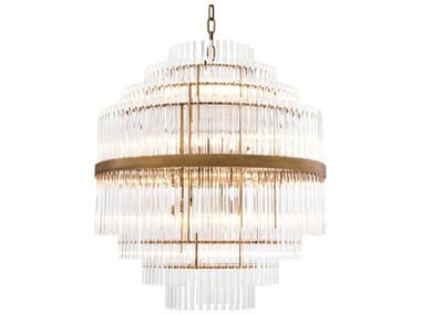 Eichholtz East Antique Brass Chandelier EIC112172UL