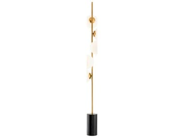 Eichholtz Tempo Antique Brass Floor Lamp EIC112317UL