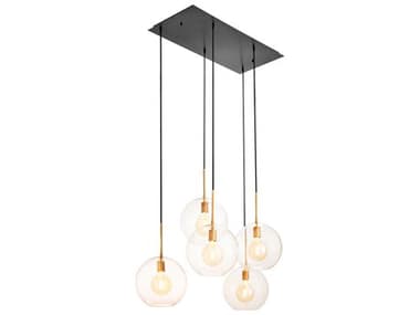 Eichholtz Tango Light Antique Brass Chandelier EIC112635UL