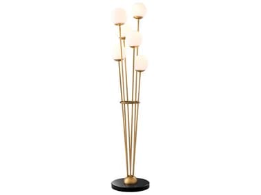 Eichholtz Tortora Antique Brass Floor Lamp EIC112759UL