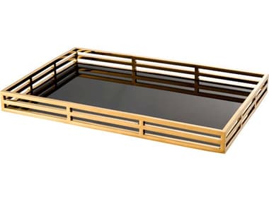 Eichholtz Giacomo Gold Rectangular Tray EIC112883