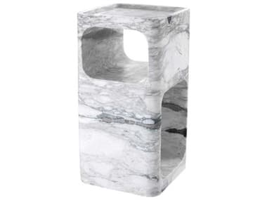Eichholtz Adler White Marble Side Table EIC113370