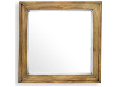 Eichholtz Magenta Square Vintage Brass Mirror EIC113612