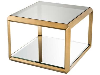Eichholtz Callum Brushed Brass Side Table EIC113640
