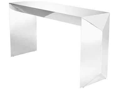 Eichholtz Carlow Polished Stainles Steel Console Table EIC113669