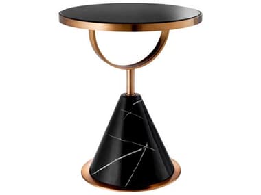 Eichholtz Park Lane Brushed Copper Side Table EIC113805