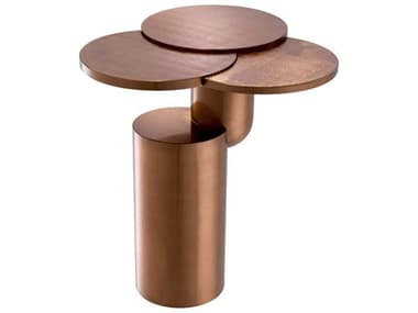 Eichholtz Armstrong Brushed Copper Side Table EIC113811