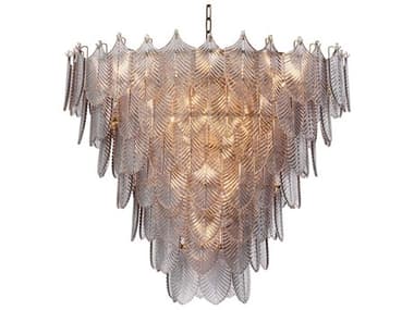 Eichholtz Verbier L Light Brushed Brass Chandelier EIC113900UL