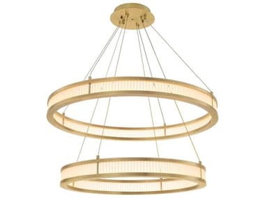Eichholtz Damien Double Antique Brass Chandelier EIC113902UL