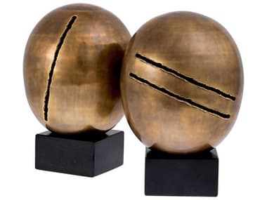 Eichholtz Artistic Vintage Brass Object Set of 2 EIC114014
