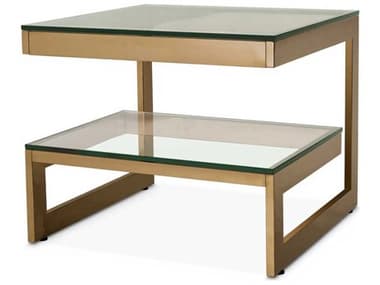 Eichholtz Gamma Brushed Brass Side Table EIC114028