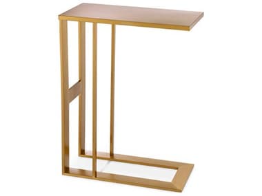 Eichholtz Pierre Brushed Brass Side Table EIC114032